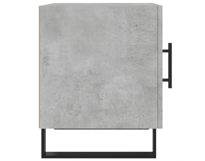 Sonata H Нощни шкафчета 2 бр бетонно сиво 40x40x50 см инженерно дърво