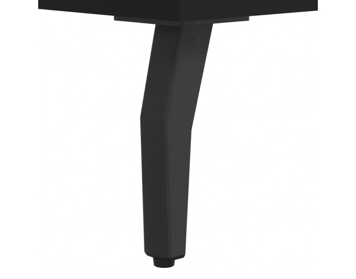 Sonata H Нощни шкафчета 2 бр черни 40x40x50 см инженерно дърво