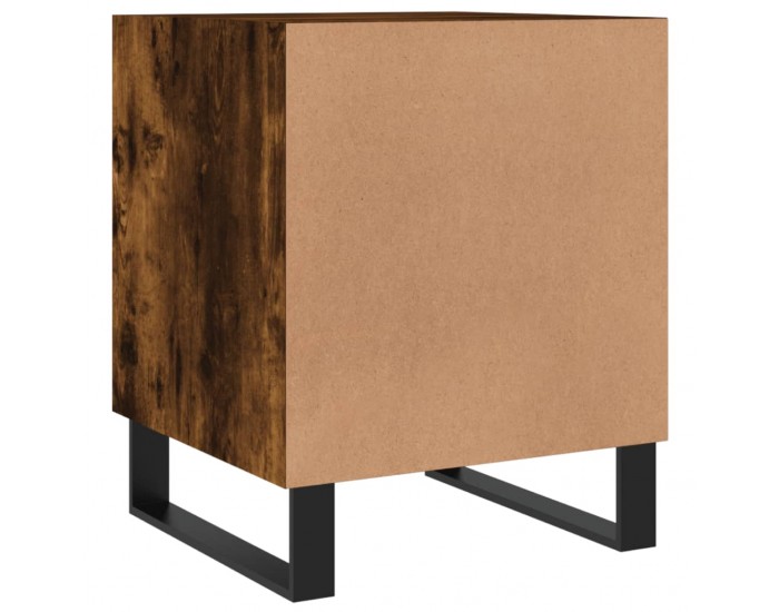 Sonata H Нощни шкафчета 2 бр опушен дъб 40x40x50 см инженерно дърво