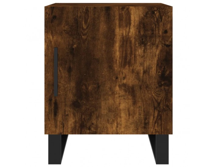 Sonata H Нощни шкафчета 2 бр опушен дъб 40x40x50 см инженерно дърво