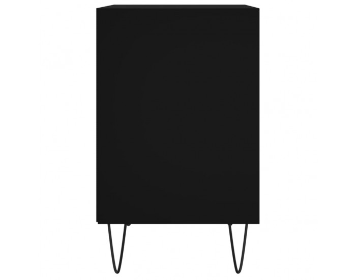 Sonata H Нощни шкафчета 2 бр черни 40x30x50 см инженерно дърво