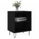 Sonata H Нощни шкафчета 2 бр черни 40x30x50 см инженерно дърво