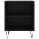 Sonata H Нощни шкафчета 2 бр черни 40x30x50 см инженерно дърво
