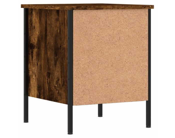 Sonata H Нощни шкафчета 2 бр опушен дъб 40x42x50 см инженерно дърво