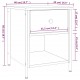 Sonata H Нощни шкафчета 2 бр дъб сонома 40x42x50 см инженерно дърво