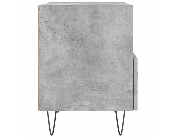 Sonata H Нощни шкафчета 2 бр бетонно сиво 40x35x47,5 см инженерно дърво