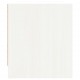 Sonata H Нощно шкафче, бяло, 40x31x35,5 см, борово дърво масив