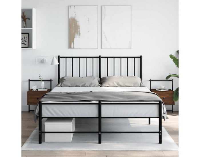 Sonata H Нощно шкафче стенно 2 бр кафяв дъб 35x30x51 см инженерно дърво