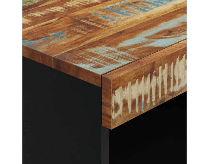 Sonata H Страничен шкаф, 60x33x75 см, регенерирано дърво масив
