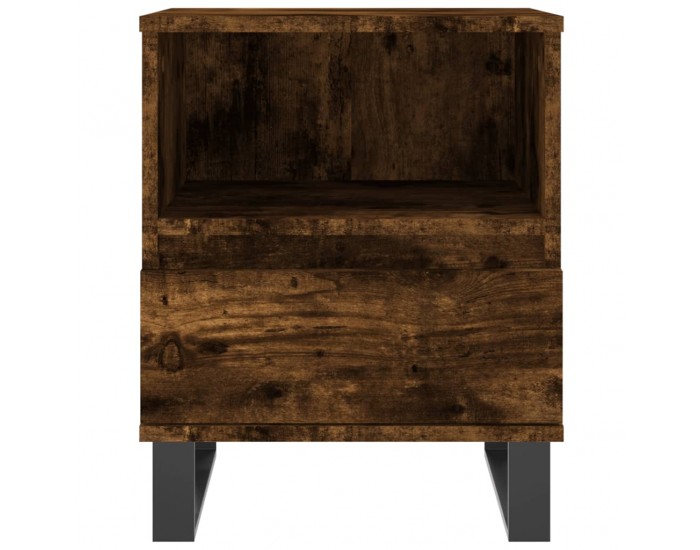 Sonata H Нощно шкафче опушен дъб 40x35x50 см инженерно дърво