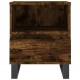 Sonata H Нощно шкафче опушен дъб 40x35x50 см инженерно дърво