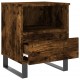 Sonata H Нощно шкафче опушен дъб 40x35x50 см инженерно дърво