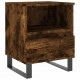 Sonata H Нощно шкафче опушен дъб 40x35x50 см инженерно дърво