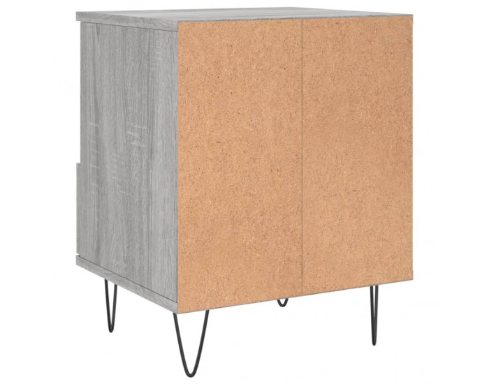 Sonata H Нощни шкафчета 2 бр сив сонома 40x35x50 см инженерно дърво