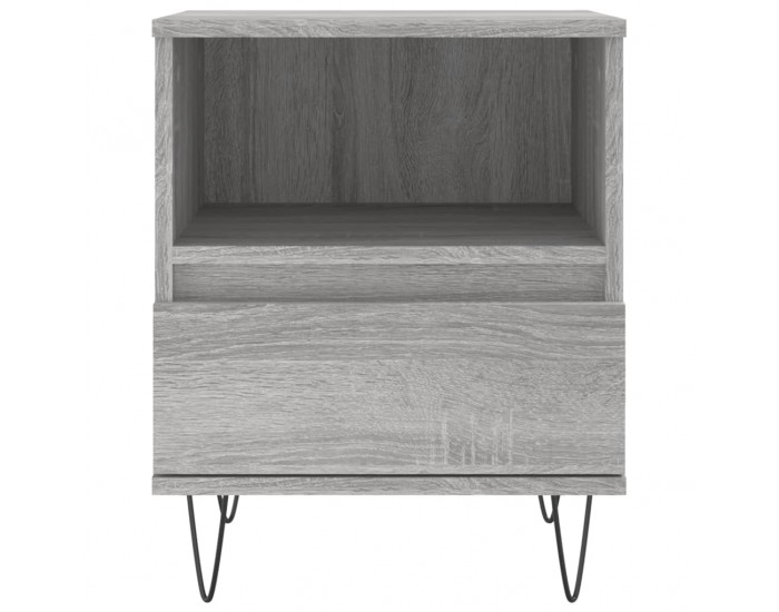 Sonata H Нощни шкафчета 2 бр сив сонома 40x35x50 см инженерно дърво