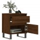 Sonata H Нощни шкафчета 2 бр кафяв дъб 40x35x50 см инженерно дърво