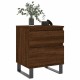 Sonata H Нощни шкафчета 2 бр кафяв дъб 40x35x50 см инженерно дърво