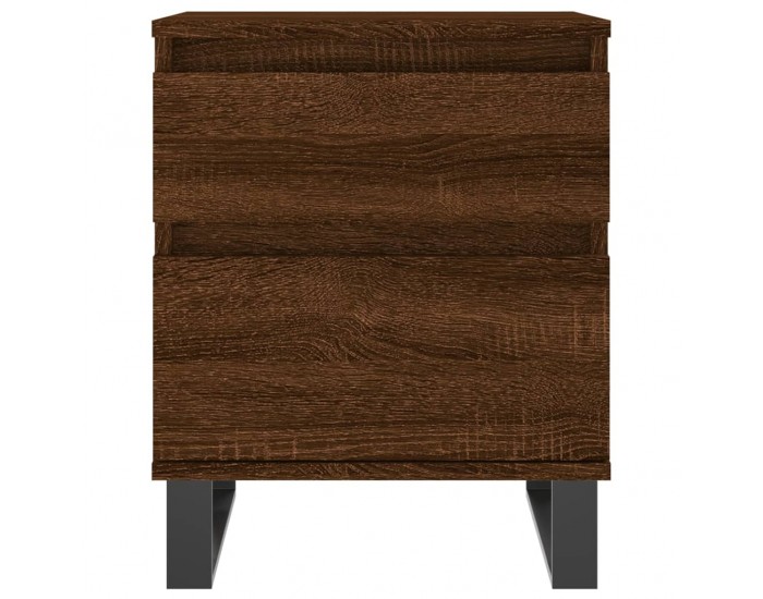 Sonata H Нощни шкафчета 2 бр кафяв дъб 40x35x50 см инженерно дърво