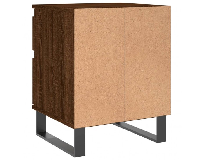 Sonata H Нощни шкафчета 2 бр кафяв дъб 40x35x50 см инженерно дърво