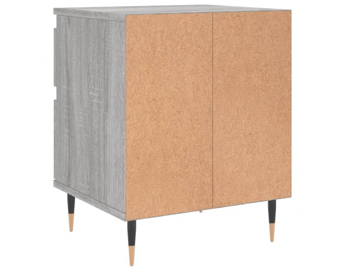Sonata H Нощни шкафчета 2 бр сив сонома 40x35x50 см инженерно дърво