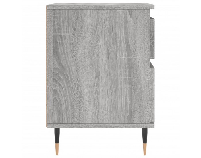 Sonata H Нощни шкафчета 2 бр сив сонома 40x35x50 см инженерно дърво