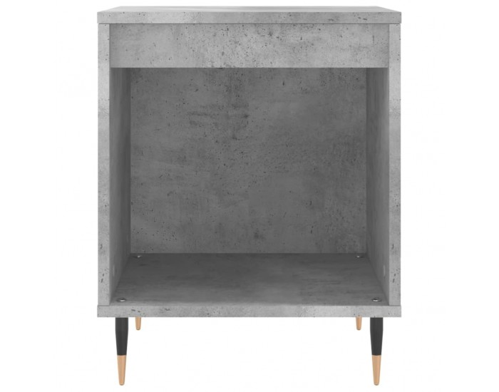 Sonata Noptieră, gri beton, 40x35x50 cm, lemn compozit