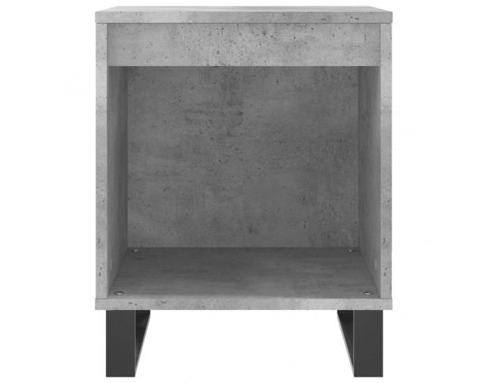 Sonata H Нощни шкафчета 2 бр бетонно сив 40x35x50 см инженерна дървесина