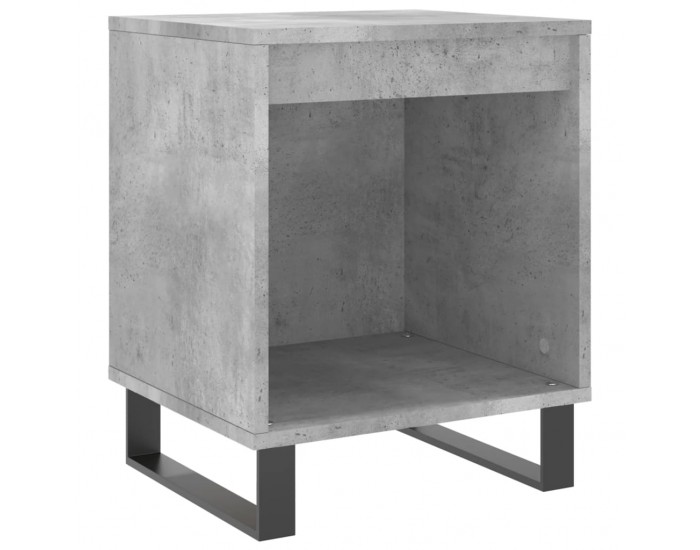 Sonata H Нощни шкафчета 2 бр бетонно сив 40x35x50 см инженерна дървесина