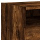Sonata H Нощни шкафчета с LED осветление, 2 бр, опушен дъб, 40x39x37 см