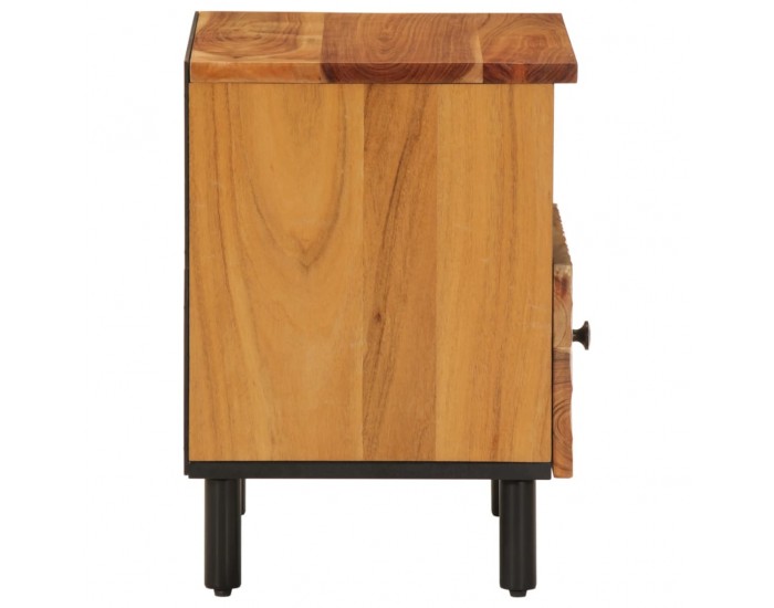Sonata H Нощно шкафче 40x33x46 см масивна акация
