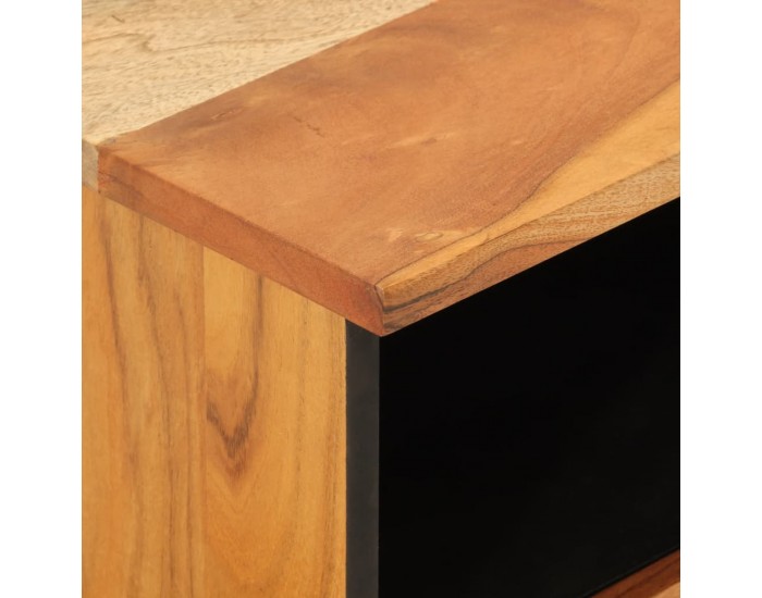 Sonata H Нощно шкафче 40x33x46 см масивна акация