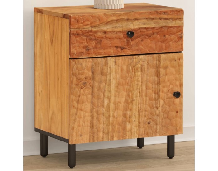 Sonata H Нощно шкафче 50x33x60 см акация масив