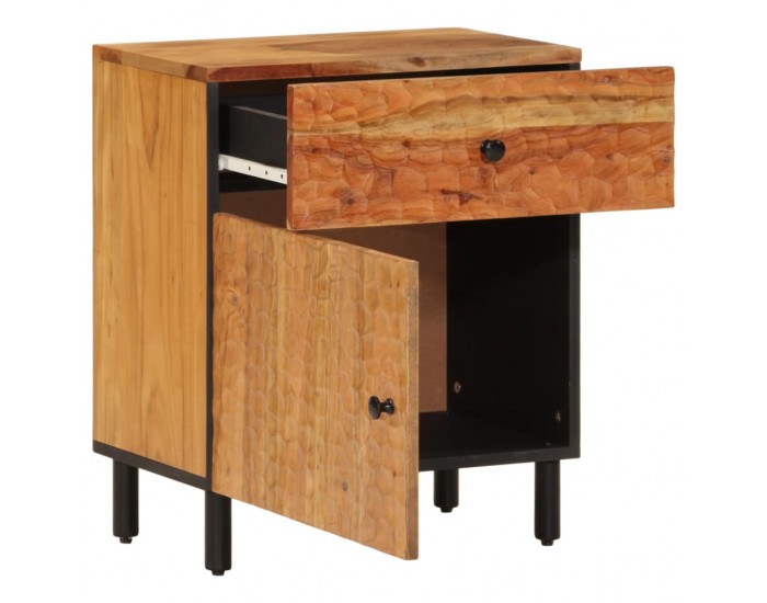 Sonata H Нощно шкафче 50x33x60 см акация масив