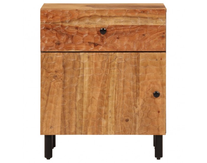 Sonata H Нощно шкафче 50x33x60 см акация масив