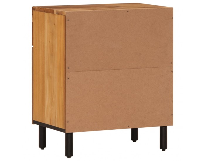Sonata H Нощно шкафче 50x33x60 см акация масив