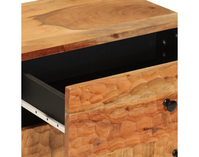 Sonata H Нощно шкафче 50x33x60 см акация масив