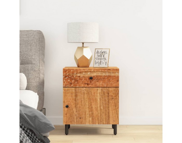 Sonata H Нощно шкафче 50x33x60 см акация масив