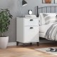 Sonata H Нощно шкафче VIKEN, бяло, инженерно дърво