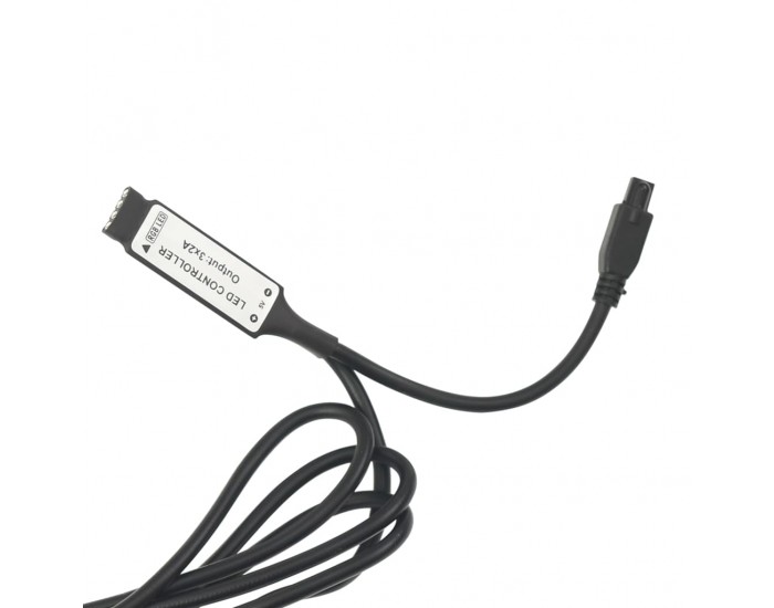 Sonata H Нощно шкафче с LED, бяло, 45x35x67 см, инженерно дърво