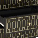 Sonata H Нощно шкафче 50x33x60 см мангово дърво масив