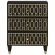 Sonata H Нощно шкафче 50x33x60 см мангово дърво масив