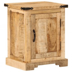 Sonata H Нощно шкафче, 40x35x50 см, масивна мангова дървесина - Noptiere