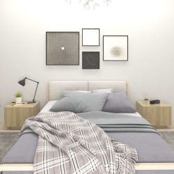 Sonata H Нощно шкафче, дъб сонома, 100x35x40 см, инженерно дърво - Noptiere