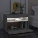 Sonata H Нощно шкафче с LED осветление бетонно сиво 60x35x40 см
