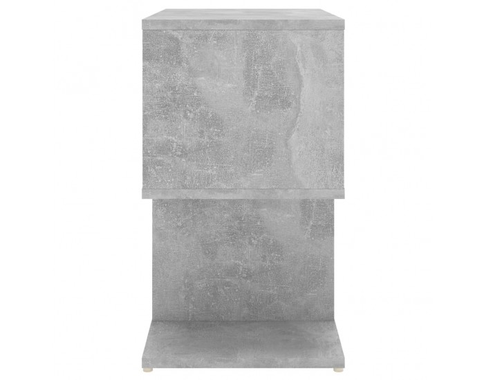 Sonata H Нощни шкафчета 2 бр бетонно сиви 50x30x51,5 см инженерно дърво