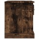 Sonata H Нощни шкафчета 2 бр опушен дъб 39x39x47,5 см инженерно дърво