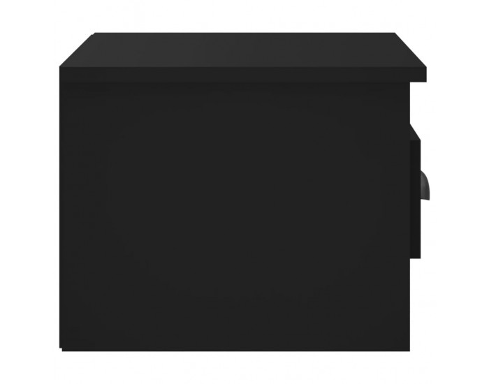 Sonata Noptieră de perete, negru, 41,5x36x28 cm