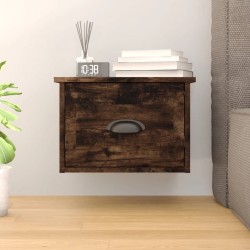 Sonata H Нощно шкафче за стенен монтаж, опушен дъб, 41,5x36x28 см - Noptiere