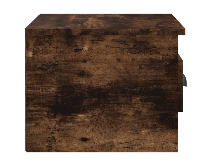 Sonata H Нощно шкафче за стенен монтаж, опушен дъб, 41,5x36x28 см