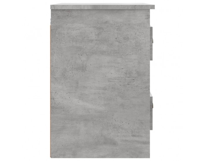 Sonata H Нощно шкафче за стенен монтаж, бетонно сиво, 41,5x36x53 см